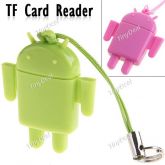 Android Robot Style USB 2.0 High Speed Transmission Micro SD