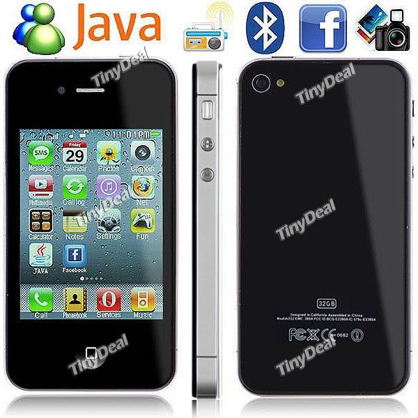 3.2" Touch Screen Java Cell Phone with Bluetooth MSN