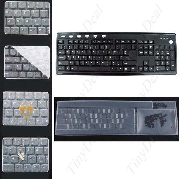 Universal Desktop Keyboard Cover Skin Protector Protective F